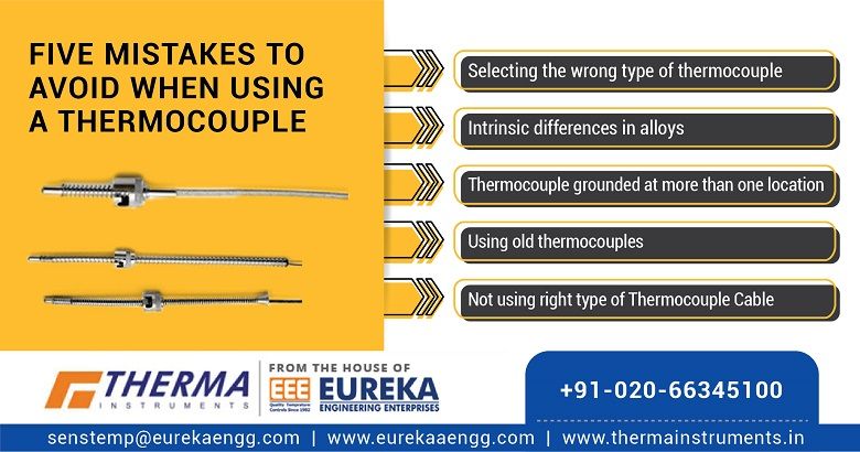 Five Mistakes to Avoid when Using a Thermocouple