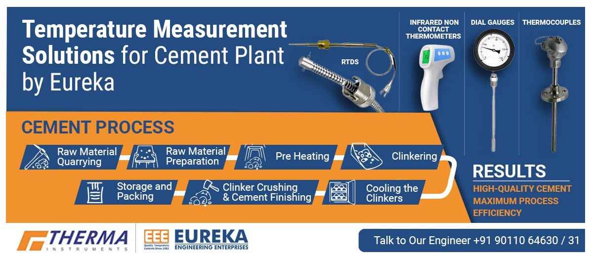 Looking for the Best Temperature Measurement Solutions for Your Cement Plant? Eureka Has Got You Covered! 